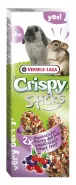 V.L. Crispy Sticks Konijnen-Chinchilla's Bosvruchten - 2 stuks 110g