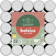 Bolsius Dsp Theelicht 4uur pak100 WHI