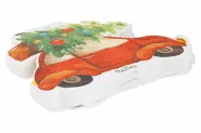 SERVETTEN CAR W TREE ROOD 33X33 SET16