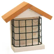 BNL Birdcake houder hout huismodel