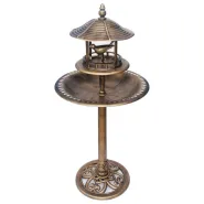 BNL Waterschaal m voederhuisje bronskleur AllSeason