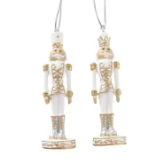 Hanging figurine Cracky, 2 ass., Nutcracker, With hanger, H 10,00 cm, L 3,00 cm polyresin colour-mix