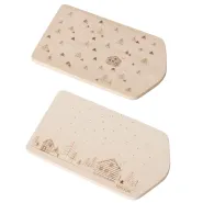 Breakfast board Homewood, 2 ass., Beech (Fagus sylvatica), W 13,00 cm, No, Single-colour, Motif tano