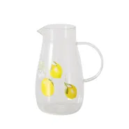 Pitcher Capri, 1.500 ml, Dishwasher proof, H 21 cm, Glass lacquered glass laquered colour-mix
