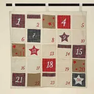 ADVENT CALENDAR 55X50CM COTTON