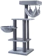 BOON KRABPAAL SUNANDA GRIJS/ZWART 126CM