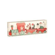 Trein rood 3 stuks - l24,5xb8xh4cm
