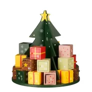 DECORATIE BOOM ADVENT GROEN H30D27.5