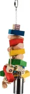 FL BIRDTOY RAINBOW BELL MULTI 52CM