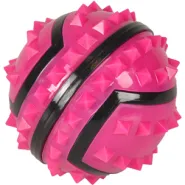 FL HS TPR SPIKY BALL 8CM ROOS