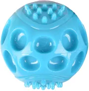 FL HS TPR WIDO SQUEAK BALL BLAUW 7CM