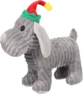 FL DOGTOY KERST AVIANA HOND GRIJS 12X25X22