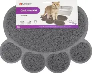 FL KATTENBAKMAT POOT 40X30CM ANTR GRIJS