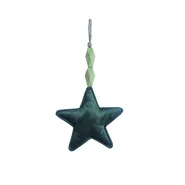 HANGER STAR VELVET 15CM GREEN
