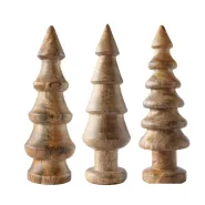 Deco Tree w/FSC  3ass. 21cm