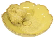 Village BirdBath Flower Mimosa D23H6