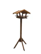 BÛTEN GIFT VOEDERHUIS OP POOT M RIETEN DAK 122X38X35CM