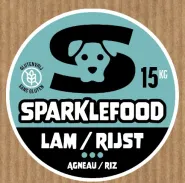 SPARKLEFOOD LAM/RIJST 15KG