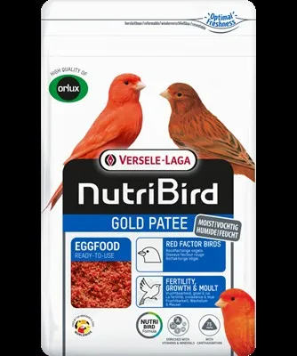 V.L. NutriBird Gold Patee Roodfactorige Vogels 1kg