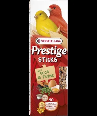 V.L. Prestige Sticks Kanaries met Ei & Tijm - 2 stuks 60g
