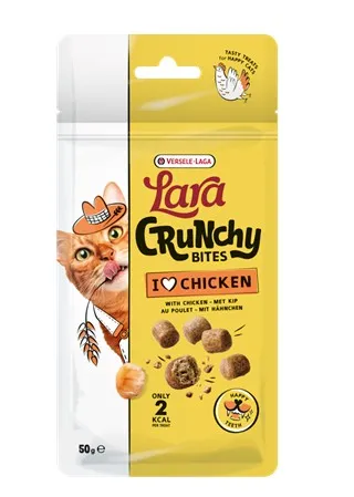 V.L. Lara Crunchy Bites with Chicken Happy Teeth Treats 50g
