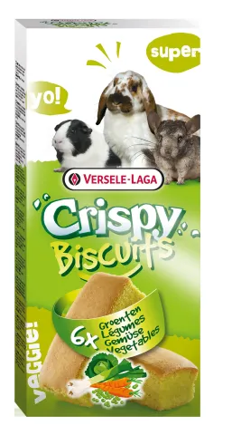 V.L. Crispy Biscuits Groenten - 6 stuks 70g