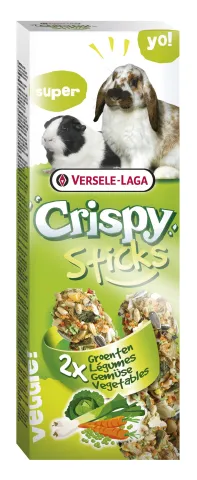 V.L. Crispy Sticks Konijnen-Cavia's Groenten - 2 stuks 110g