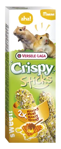 V.L. Crispy Sticks Hamsters-Gerbils Honing - 2 stuks 110g