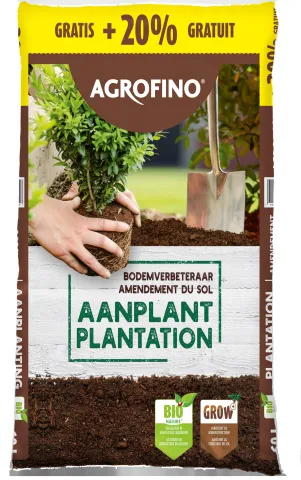 AGROFINO Bodemverbeteraar voor aanplant 60l+20% gratis