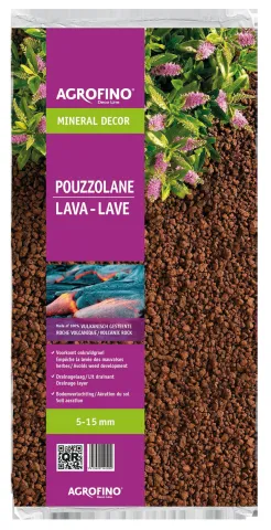 AGROFINO LAVA POUZZOLANE MINERAL DECOR 5/15 20L