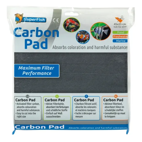 SF CARBON PAD 45X25CM