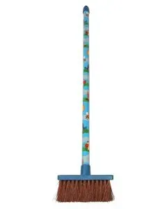 AVR KIDS BEZEM BLAUW KUNSTSTOF