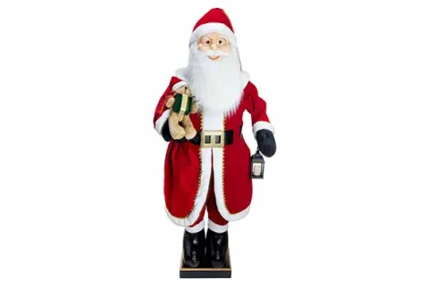 figuur kerstman led moving w music wit 35x25x110 motion sensor