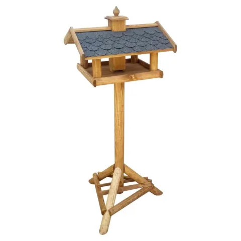 BNL Rechthoekig huisje m voederstation op voet 135cm