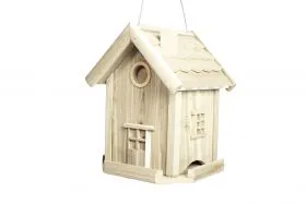 BNL Nestkastje dennenhout woning Siem - 2in1