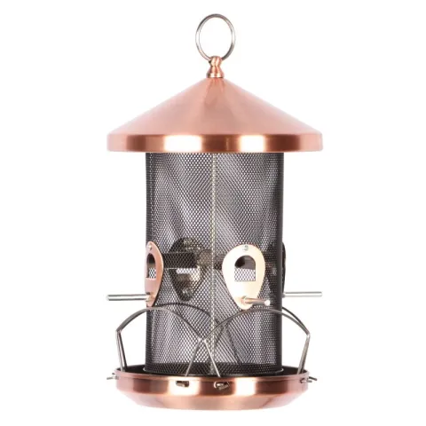 BNL Voedersilo metaal zwart/koper