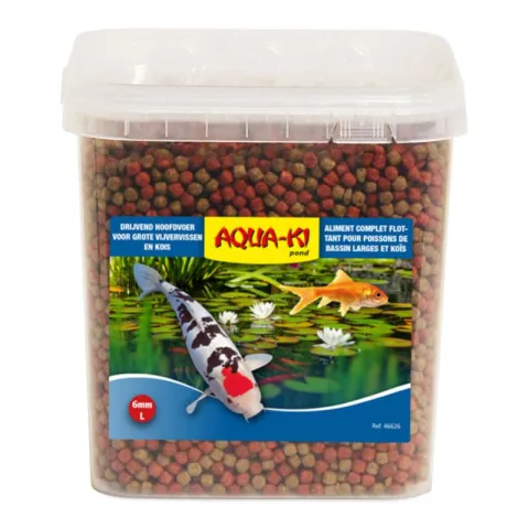 AQUA-KI BLAUW 6 MM - 5,4 L EMMER