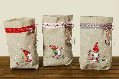 LASSE BAG 18X28 LINNEN BEIGE