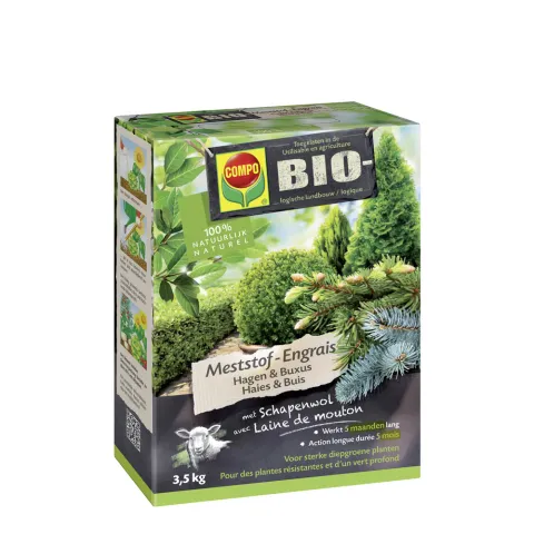 COMPO BIO MESTSTOF HAGEN & BUXUS 3,5 KG