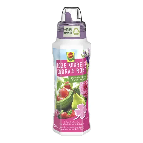 COMPO VLOEIBARE MESTSTOF ROZE KORRELS 500 ML