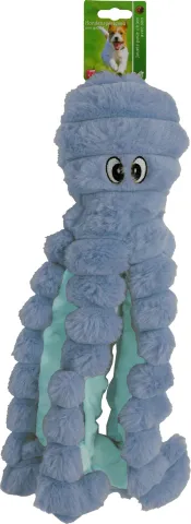BOON PLUCHE OCTOPUS CORDUROY M PIEP BLAUW 40CM