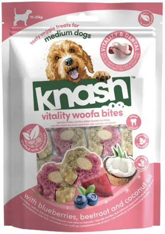 KNASH WOOFA LOOFA BITES VITAL BLUEBERRY/BEETROOT 100G