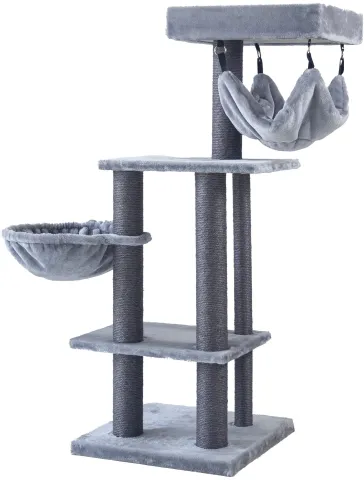 BOON KRABPAAL SUNANDA GRIJS/ZWART 126CM