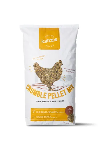 KATOOS KIPPEN PELLET CRUMBLE MIX 18KG