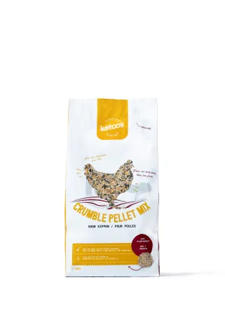 KATOOS KIPPEN PELLET CRUMBLE MIX 4KG