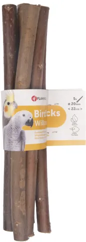 FL PAPEGAAI WILGENSTOKJES (bundel)5ST L