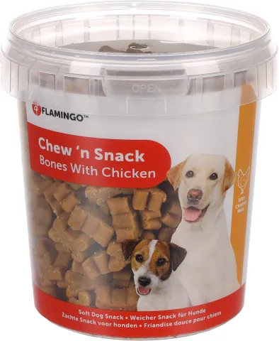 FL CHEWN SNACK BONES KIP 500G