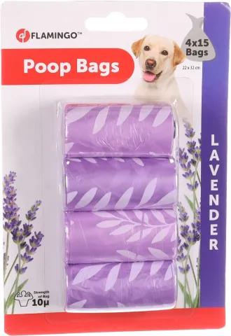 FL POEPZAKJES LAVENDER - 4x15st