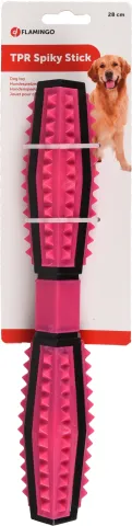 FL HS TPR SPIKY STICK 28CM ROOS