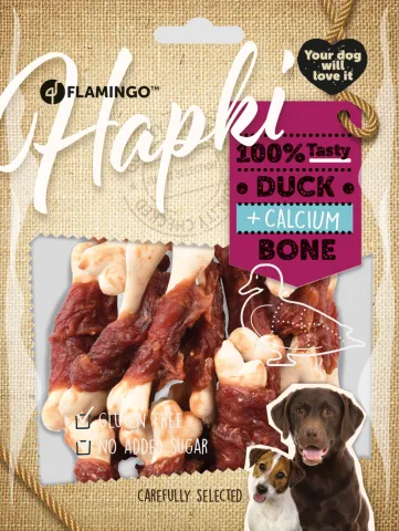 FL HAPKI CALCIUM BONE WITH DUCK 170GR